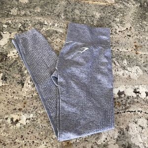 Purple gym shark pants